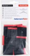 Klebesockel flexibel 28x28mm schwarz FMB4APTIPA66HSBK 