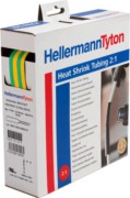 Schrumpfschlauch D 9,5/4,7 gn/ge HIS-3/8-POX-GNYE 5m 