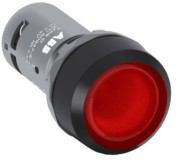 LED Leuchtdrucktaster 1S rot 230V AC/DC CP2-13R-10 