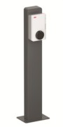 Stele f. 1 Terra Wallbox Aluminium TAC pedestal single 