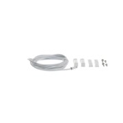 Magnet-Reedkontakt-Set m. 4m Kabel weiss MRS/W 