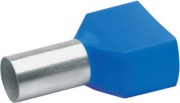 Zwillings-Aderendhülse 2x16qmm bl isol. 87714 