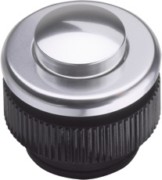 Klingeltaster rund 11,5mm Knopf alu, Hülse alu PROTACT 310 AL 