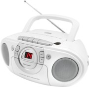 Soundmaster CD-Boombox m. UKW-Radio Kassettenplayer SCD5100WE ws 