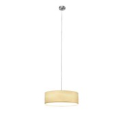 Pendelleuchte nickel matt mit Schirm 58266584 