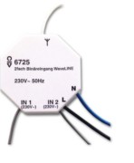 Binäreingang Wavel-LINE 2-fach 230V AC 6725 