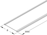 Gitterrinnen-Deckel 100x3000mm GTD 100 S 
