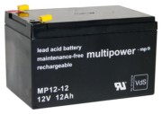 Multipower Blei-Akku MP12-12 Pb12V/12Ah 114993 