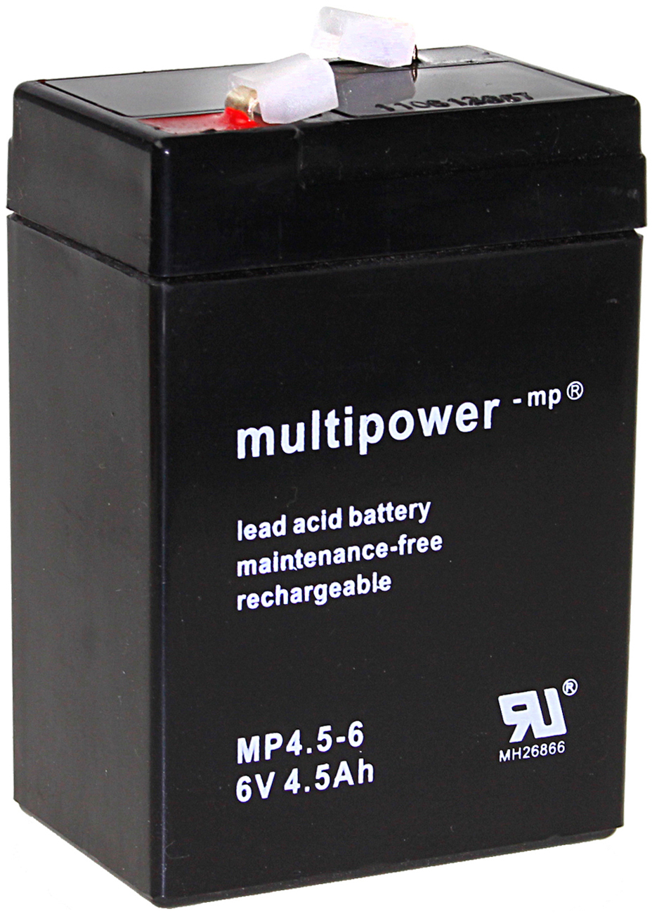 Multipower Blei-Akku MP4,5-6 Pb6V/4,5Ah 117696 