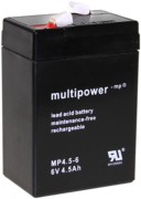 Multipower Blei-Akku MP4,5-6 Pb6V/4,5Ah 117696 