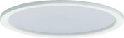 Abdeckscheibe opal m. Dekorring weiß DGOD 235 W 