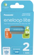 Akku MicroAAA eneloop lite 550mAh BK-4LCCE/2BE(VE2) 
