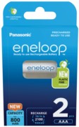 Akku Micro AAA eneloop 800mAh BK-4MCDE/2BE(VE2) 