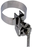 Antennen-Bandrohrschelle D 27-165mm NIRO BRS16168AK1X102X68V2 