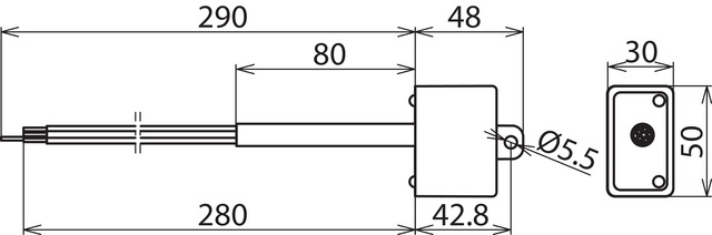 Überspannungsableiter Typ 2 DEHNcord, 2-p. DCOR L 2P 275 SO IP 