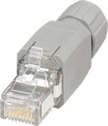 RJ45-Steckverbinder Cat5e, 4-pol, grau VS-PN-RJ45-5-Q/IP20 