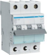 Leitungsschutzschalter 3p. B-25A,6kA,3M QC MBS325 