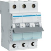 Leitungsschutzschalter 3p. B-40A,6kA,3M QC MBS340 