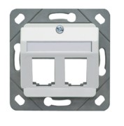 MegaLineNet Dose 2f. RAL9010,leer KDA1A0MU2330001 