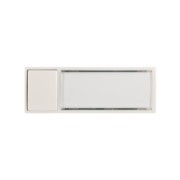 Klingeltaster AP 32x90x18,5mm, ws MONTILUX 2154 