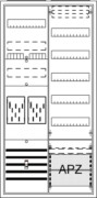 Komplettschrank APBKE-I, A27 2Z1V5A2 BA27CM 