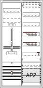 Komplettschrank AP3Pkt.A271Z1V5A2 DA27CBW 