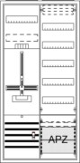 Komplettschrank AP3Pkt.A271Z1V5A2 DA27GB 