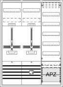 Komplettschrank AP3Pkt.A372Z1V5A2OVR DA37CGL 