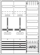 Komplettschrank AP3Pkt.A372Z1V5A2 DA37GG 