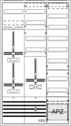 Komplettschrank AP3Pkt.A392Z1S+2RE1V DA39CY 