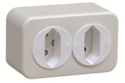 Doppel Schukosteckdose 230V ZE225 