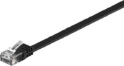 Goobay Flachkabel U/UTP Cat6 schwarz 2,0m 95384 