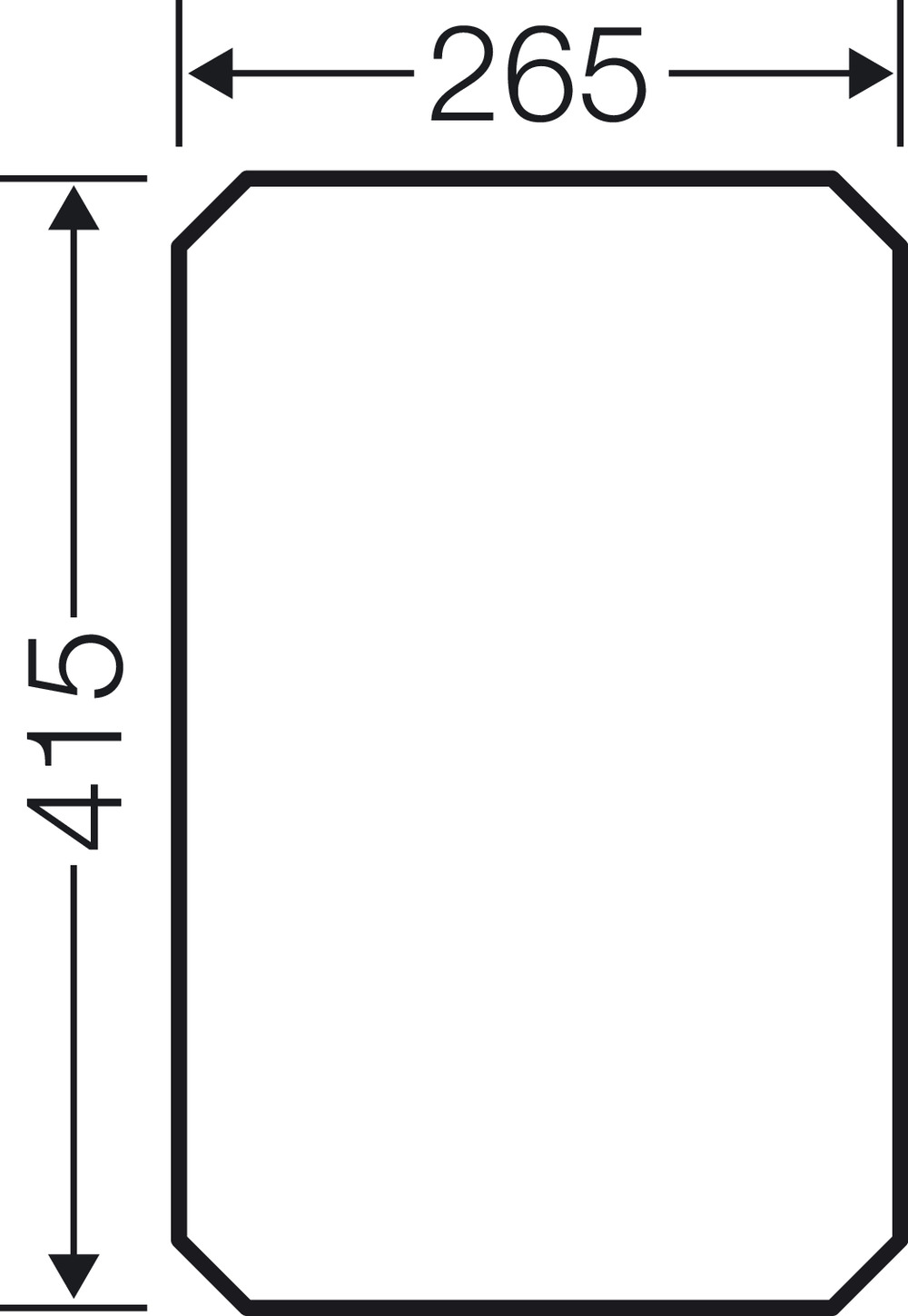 Montageplatte 4mm stark,f.Mi03. Mi MP 3 