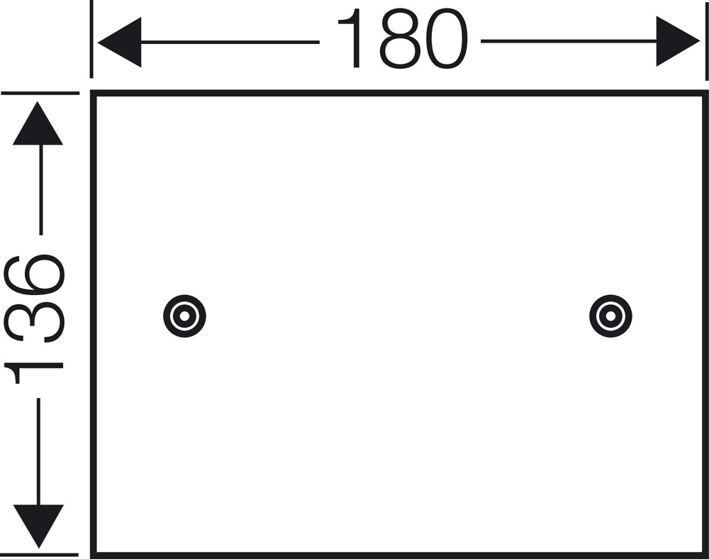 Montageplatte 4mm stark,f.KG 9003 KG MP 03 