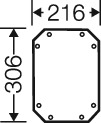 Montageplatte 4mm stark FP MP 20 