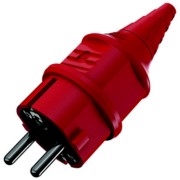 Schuko-Stecker 16A,2p+E,230V,rt 10839 