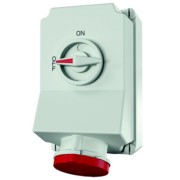 Wanddose DUO 63A,5p,6h,400V,IP44 5959A 