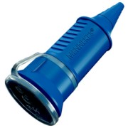 Schuko-Kupplung 16A,2p+E,230V,IP44bl 10843 
