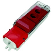 Erdkabel-Übergangskasten 2xD01(E14)m.10A>400V 10907 