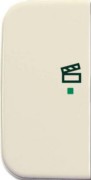 Wippe 1-fach, Symbol Licht weiß 6233-21-212 