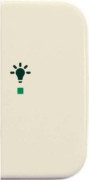 Wippe 1-fach, Symbol Licht weiß 6231-22-212 