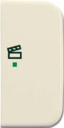 Wippe 1-fach, Symbol Licht weiß 6233-22-212 