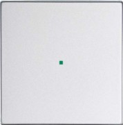 Wippe 1-fach alusilber 6230-10-83 