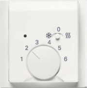 Temperaturreglerabdeckung studioweiß matt 1795 HKEA-774 
