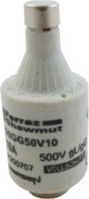 Mersen D-Sicherungseinsatz gG DII, 10A/AC500 DIIGG50V10 
