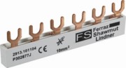 Mersen V-Schiene Gabel 3-pol. m.Iso. 10mmq 02913.101104 