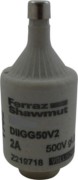 Mersen D-Sicherungseinsatz gG DII, 2A/AC500 DIIGG50V2 