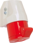 Wandsteckdose 16A 5p. 400V 6h IP44 110 