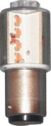 Scharnberger+Hasenbein LED-Lampe 18,5x45mm BA15d 130VAC/DC rot 35743 