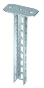 U-Stiel mit Kopfplatte 800mm, schwer US 7 K 80 FT 